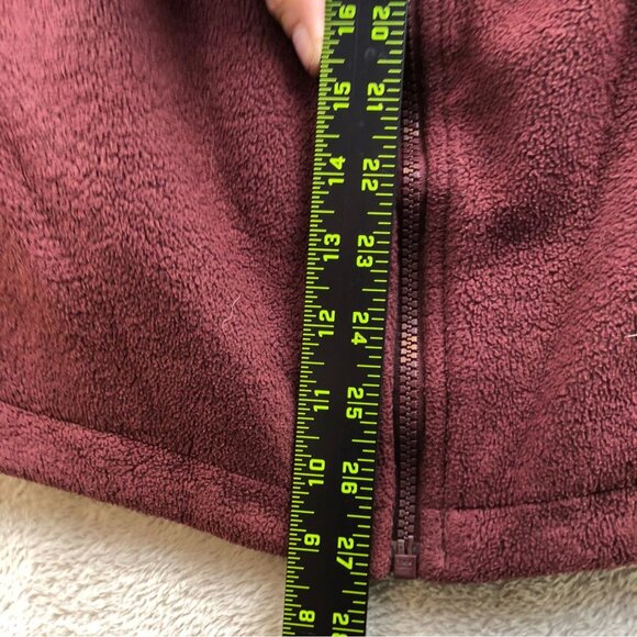 Columbia Women's Interchangeable Jacket Size 1X Full Zip Fleece Maroon Outdoors - Picture 4 of 12